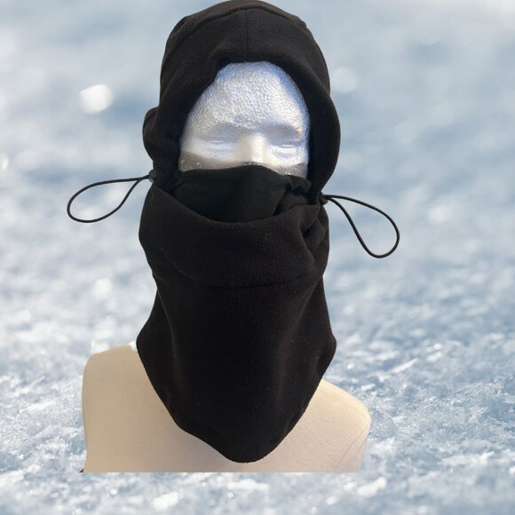 TOUGHOUTFITTERS Black Fleece Balaclava — Warm, Sleek & Ready for Anything! - Picture 1 of 6